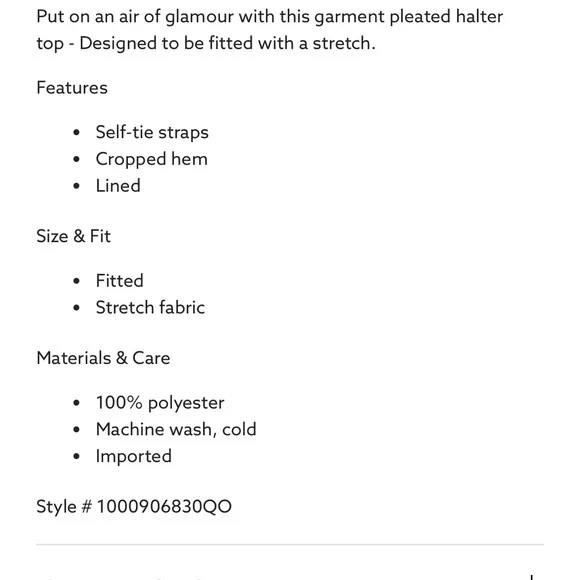 Dynamite Halter Top - Picture 7 of 8